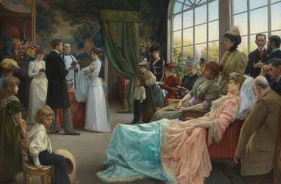 Die Taufe von Julius Leblanc Stewart