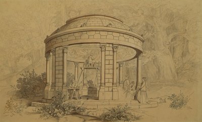 Der Tempel der Melusine von Julius Naue
