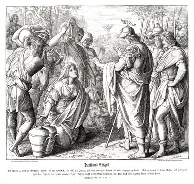David und Abigail von Julius Schnorr von Carolsfeld