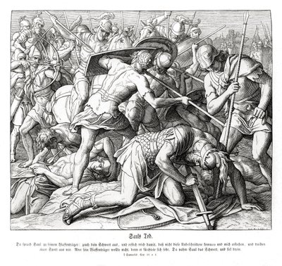 Tod Sauls von Julius Schnorr von Carolsfeld