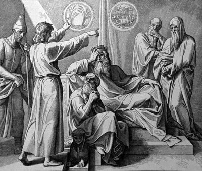 Joseph und der Pharao von Julius Schnorr von Carolsfeld