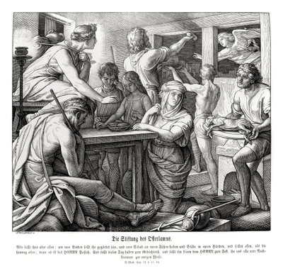 Passah, Exodus von Julius Schnorr von Carolsfeld