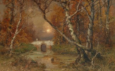 Ein Park von Julius Sergius von Klever