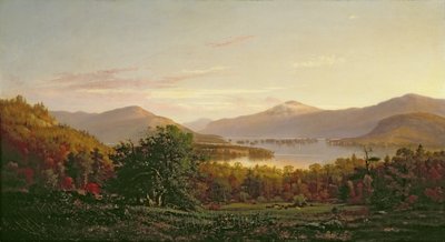 Blick auf den Lake George von Junius R. Sloan