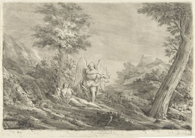 Hagar in der Wüste von Jurriaan Cootwijck
