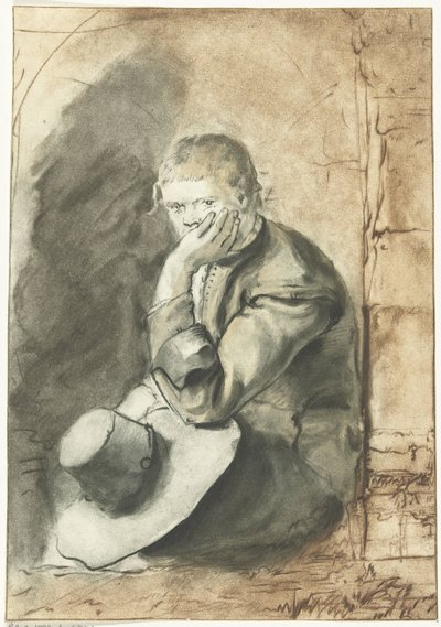 Sitzender Mann von Jurriaan Cootwijck