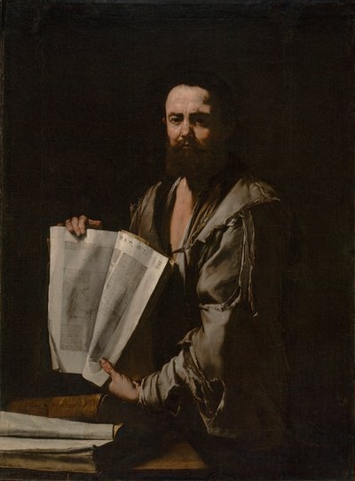 Euklid, um 1630-35 von Jusepe de Ribera