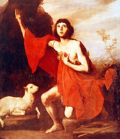 Heiliger Johannes der Täufer von Jusepe de Ribera