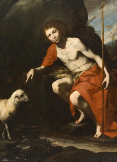 Johannes der Täufer, ca. 1624 von Jusepe de Ribera