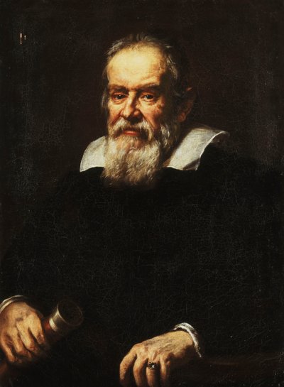 Porträt von Galileo Galilei von Justus Sustermans