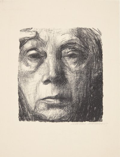 Selbstporträt von Käthe Kollwitz
