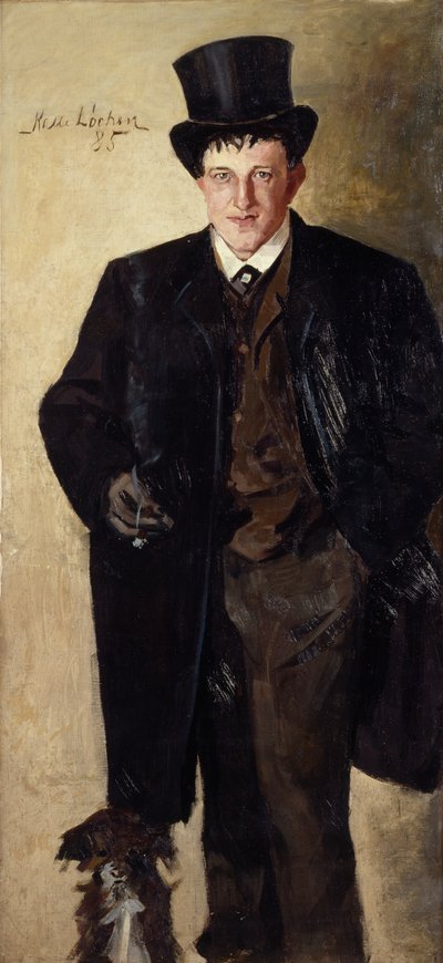 Selbstporträt von Kalle (1865 93) Lochen