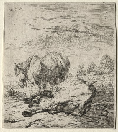 Die zwei Pferde von Karel Dujardin