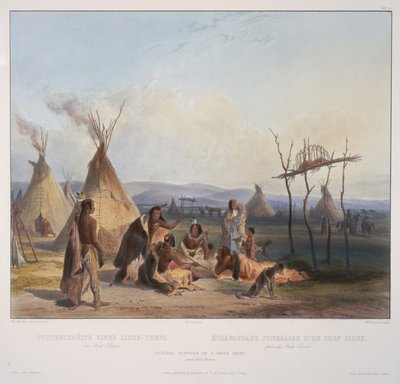 Begräbnisschrein von Karl Bodmer