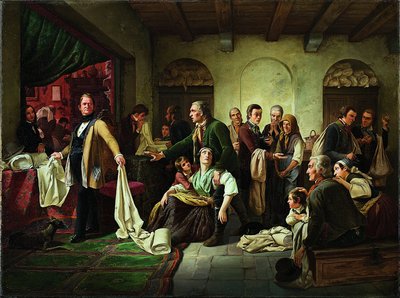 Die schlesischen Weber von Karl Hübner