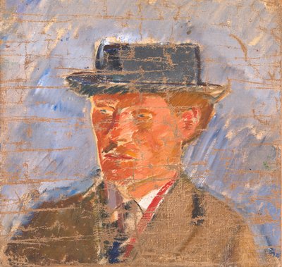 Porträt des Malers Edvard Weie von Karl Isakson