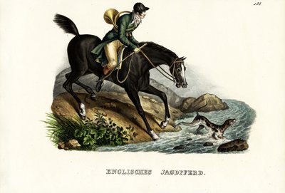 Englisches Jagdpferd, 1824 von Karl Joseph Brodtmann