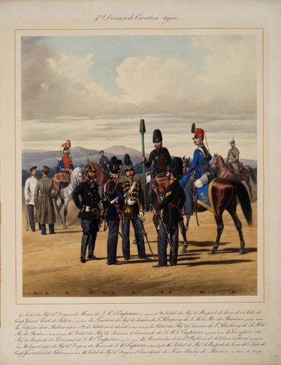 Erste leichte Kavalleriedivision, 1867 von Karl Karlovich Piratsky