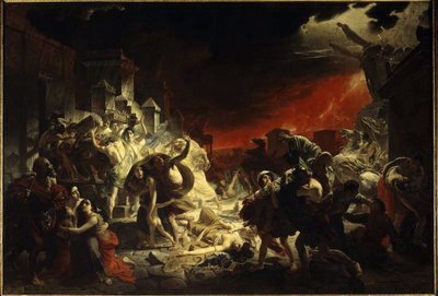 Der letzte Tag von Pompeji von Karl Pavlovich Bryullov