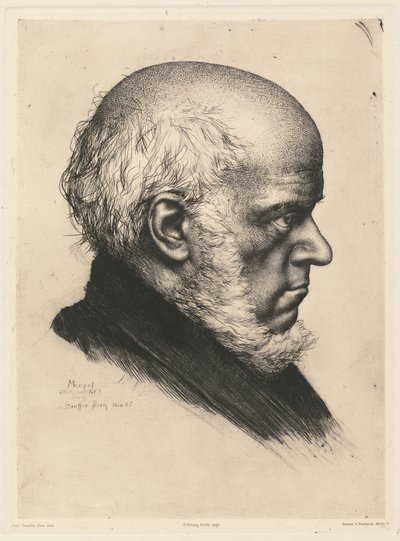 Adolph Menzel von Karl Stauffer Bern