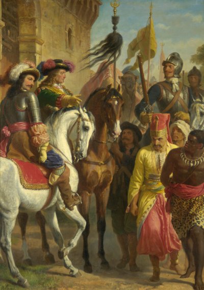 Die Schlacht bei Levenc 1664 von Karl von Blaas