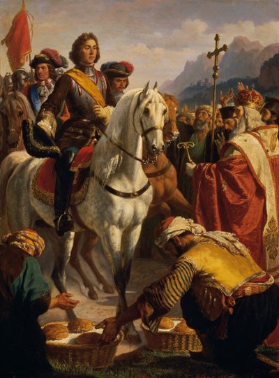 Prinz Eugens Zug nach Bosnien 1697 von Karl von Blaas