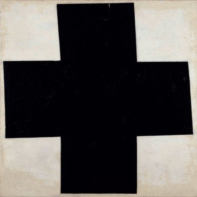 Schwarzes Kreuz, 1915 von Kazimir Severinovich Malevich