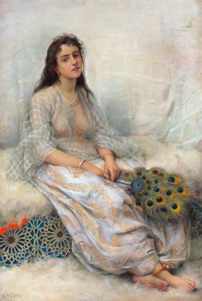 Eine orientalische Schönheit von Katherine Augusta Carl