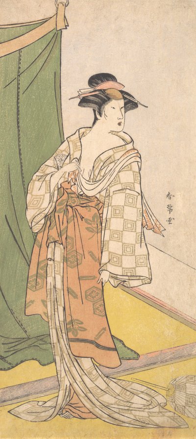 Segawa Kikunojo III, ca. 1785 von Katsukawa Shunjo