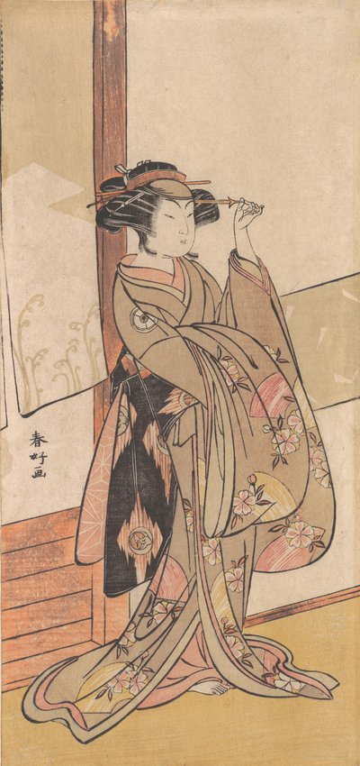 Iwai Hanshiro IV, ca. 1775 von Katsukawa Shunko