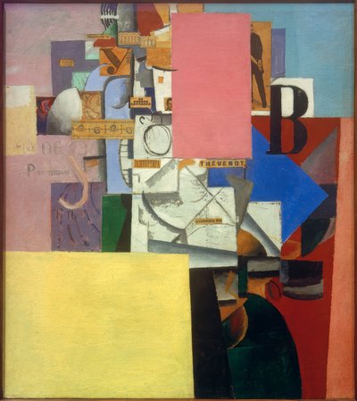 Dame an der Litfaßsäule von Kazimir Severinovich Malevich