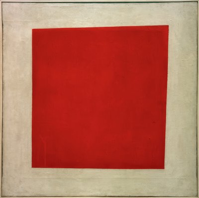 Rotes Quadrat, 1915 von Kazimir Severinovich Malevich