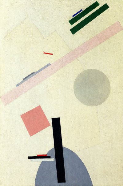 Suprematistische Komposition von Kazimir Severinovich Malevich