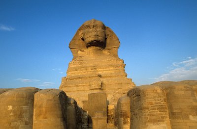 Die Sphinx; Traumstele, Gizeh; Ägypten von Kenneth Garrett