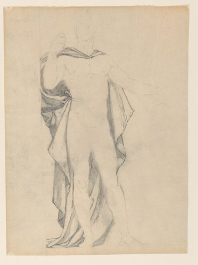 Studie für männliche Figur von Kenyon Cox