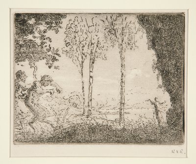 Nymphen und Faune von Ker Xavier Roussel