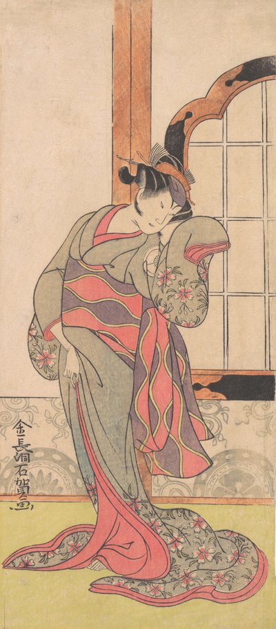 Der Schauspieler Iwai Hanshiro, 1780-1790 von Kinchodo Sekiga