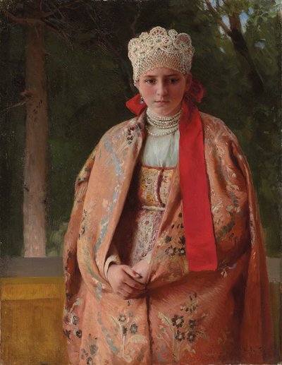 Boyarina von Klavdiy Vasilievich Lebedev