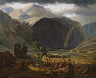 Aus Fortundalen von Knud Geelmuyden Bull