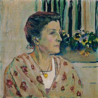 Charlotte Moser, Schwester des Künstlers von Koloman Moser