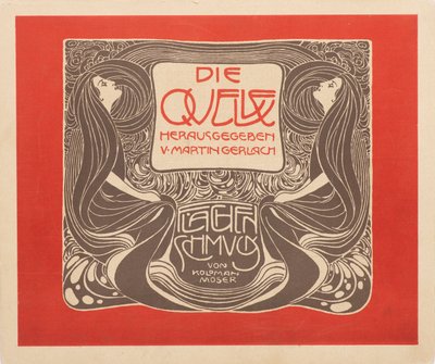 Die Quelle, 1901 von Koloman Moser