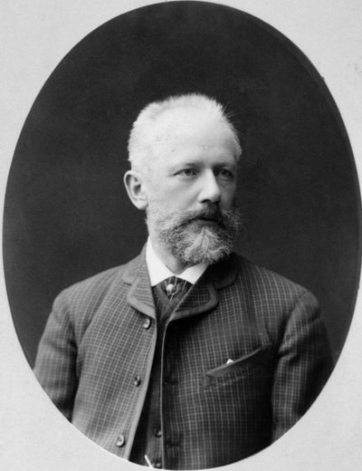Peter Tschaikowski, russischer Komponist, 1880er Jahre von Konstantin Schapiro
