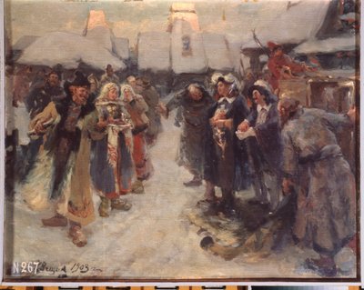 Die Ausländer in Moskau von Konstantin Veshchilov