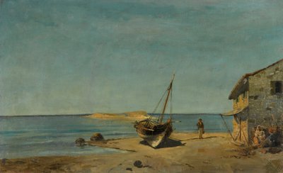 Das Fischerhaus am Strand von Konstantinos Volanakis