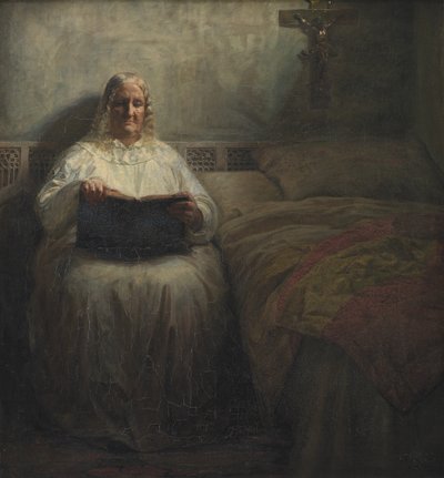 Leonora Christina im Kloster Maribo von Kristian Zahrtmann