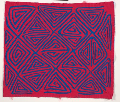 Hemdplatte (Mola), ca. 1950 von Kuna Indian Culture