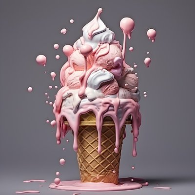 Eiscreme 1 von Kurt Heppke