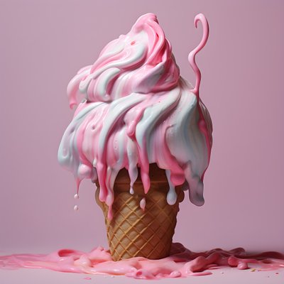 Eiscreme 4 von Kurt Heppke
