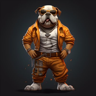 Englische Bulldogge 1 von Kurt Heppke