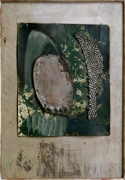 Braune und grüne Versammlung von Kurt Schwitters
